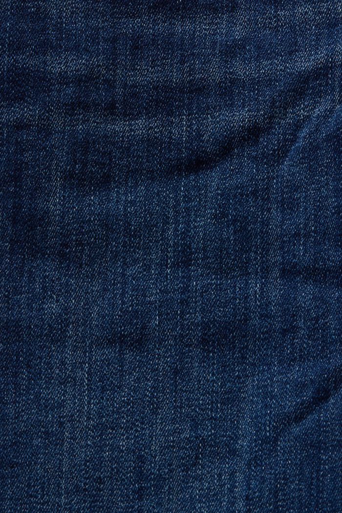Shorts in denim stretch, BLUE DARK WASHED, detail image number 6