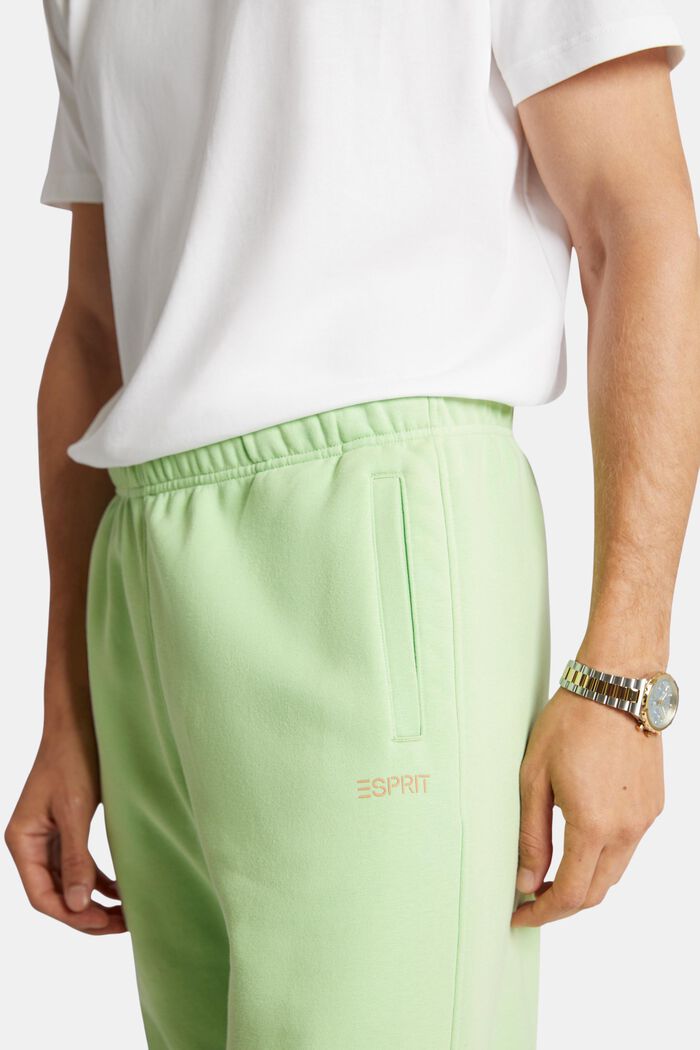 Pantaloni della tuta con logo in pile, LIGHT GREEN, detail image number 2