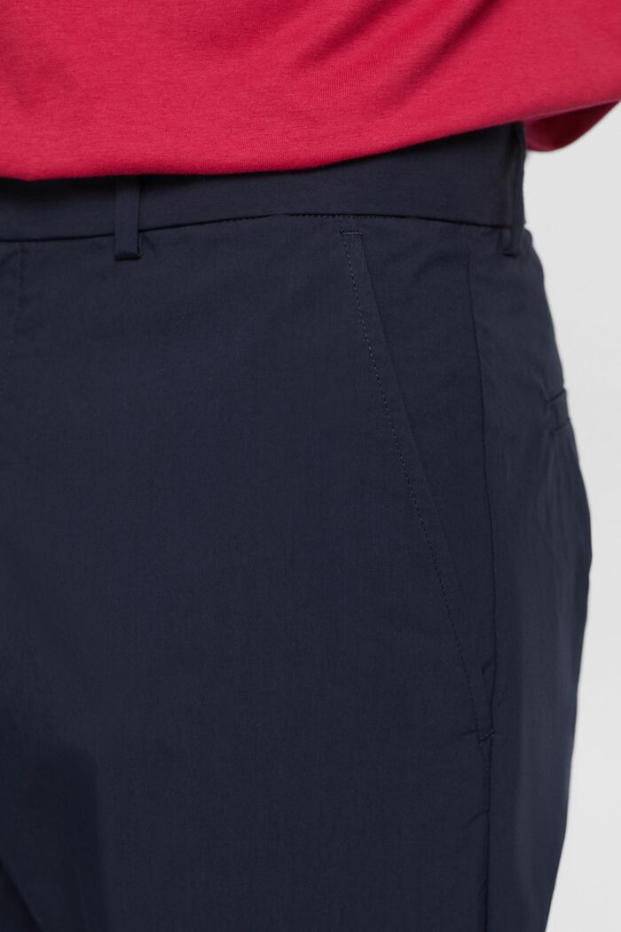 Pantaloni chino leggeri, misto cotone, NAVY, detail image number 2