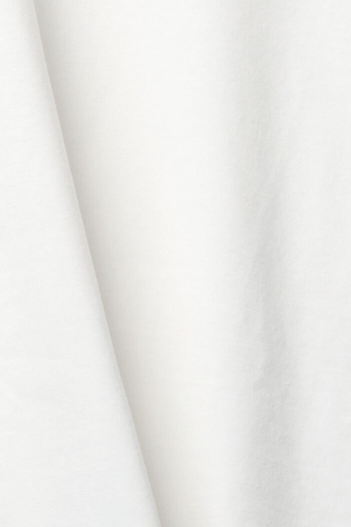 Maglia a maniche lunghe con collo dolcevita, OFF WHITE, detail image number 1