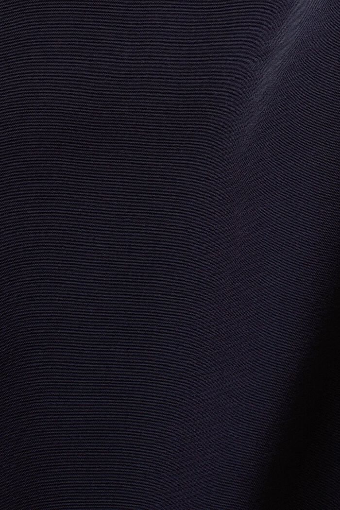 Top blusato in LENZING™ ECOVERO™, NAVY, detail image number 5