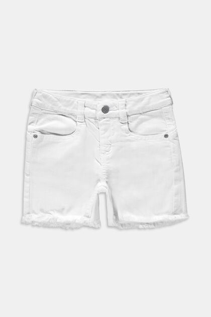 In materiale riciclato: shorts con vita regolabile