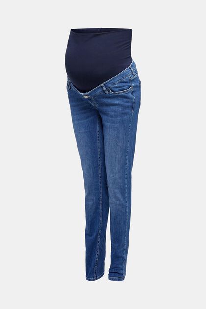 Jeans elasticizzati con fascia premaman