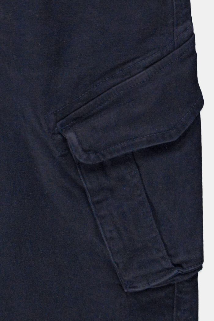 Pantaloni cargo corti con cintura regolabile, NAVY, detail image number 2