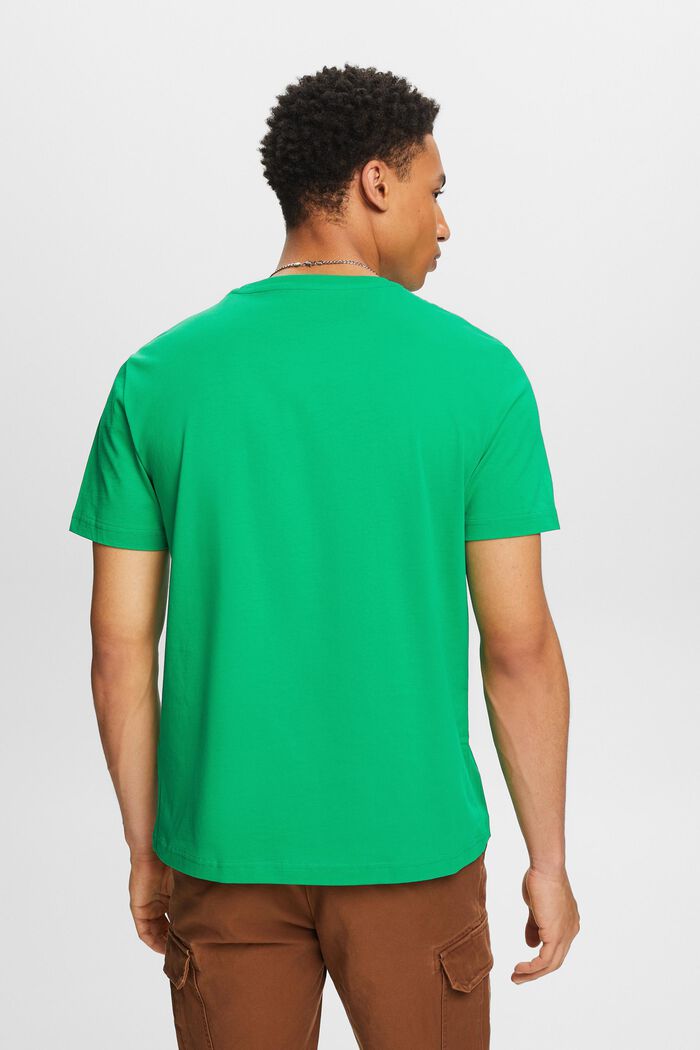 T-shirt a maniche corte a girocollo, GREEN, detail image number 2