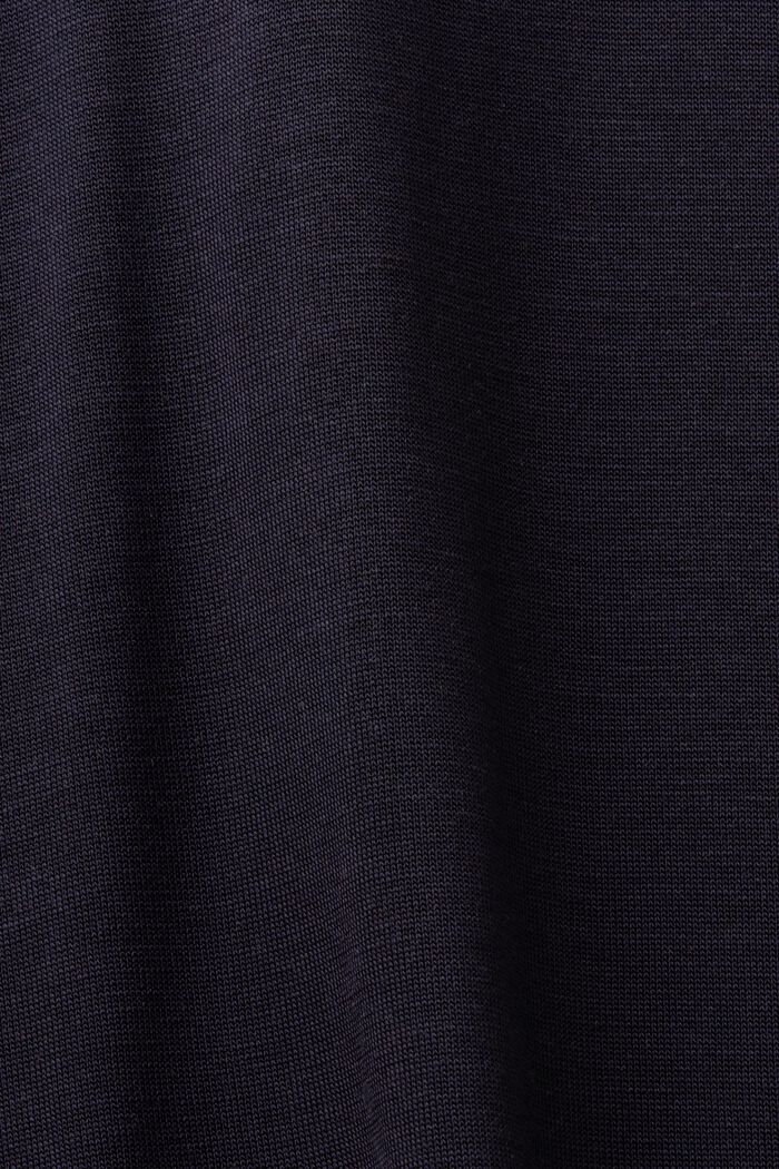 Top a maniche lunghe in jersey, NAVY, detail image number 5