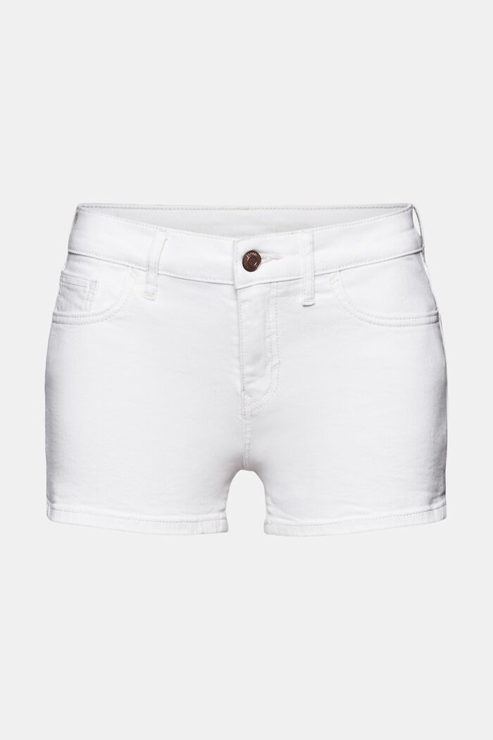 Pantaloncini slim, WHITE, detail image number 7