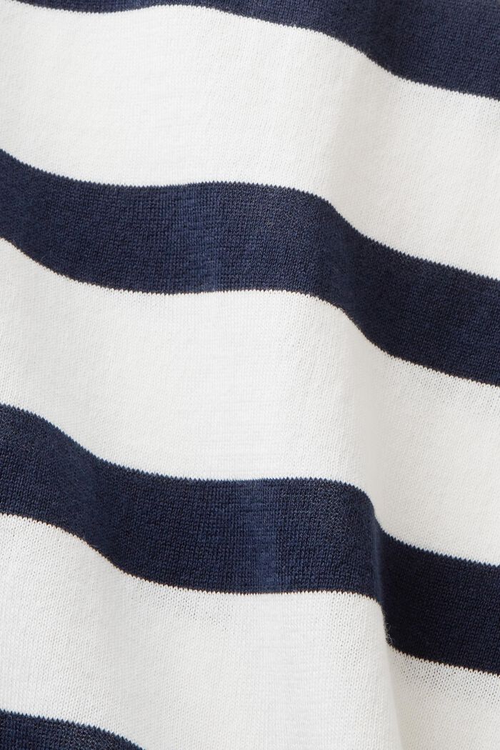 Maglia in cotone a righe, OFF WHITE, detail image number 6