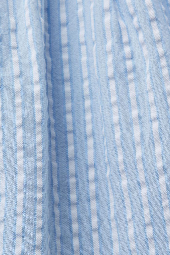Blusa strutturata a maniche corte, LIGHT BLUE, detail image number 5
