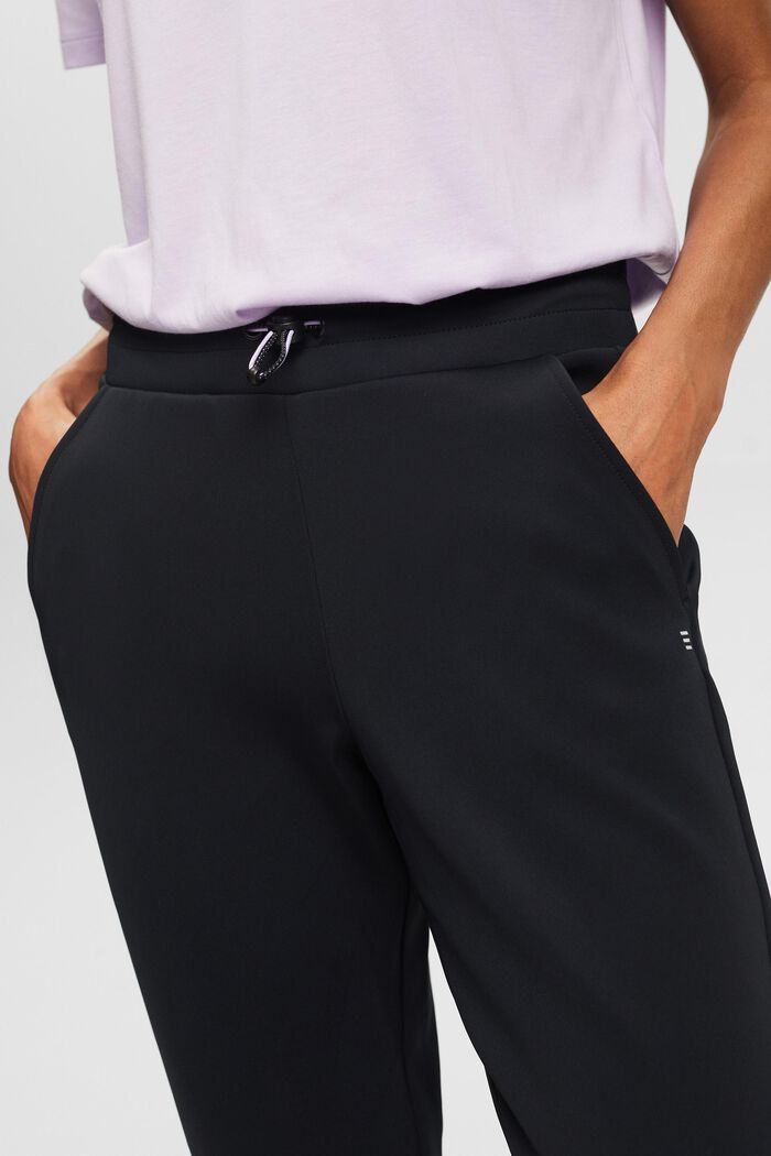 Pantaloni sportivi in jersey, BLACK, detail image number 4
