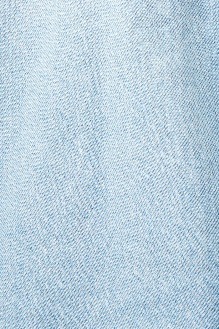 Giacca di jeans in cotone sostenibile, BLUE BLEACHED, detail image number 4