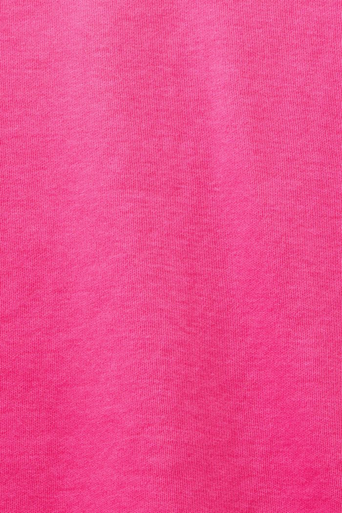 Canotta in cotone, PINK FUCHSIA, detail image number 5