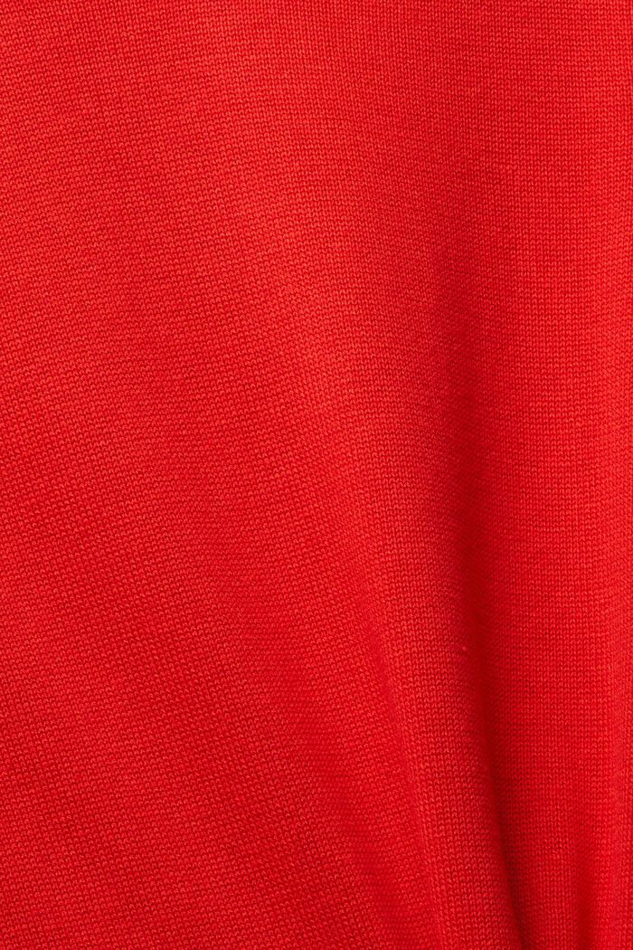 Abito midi in maglia, ORANGE RED, detail image number 1