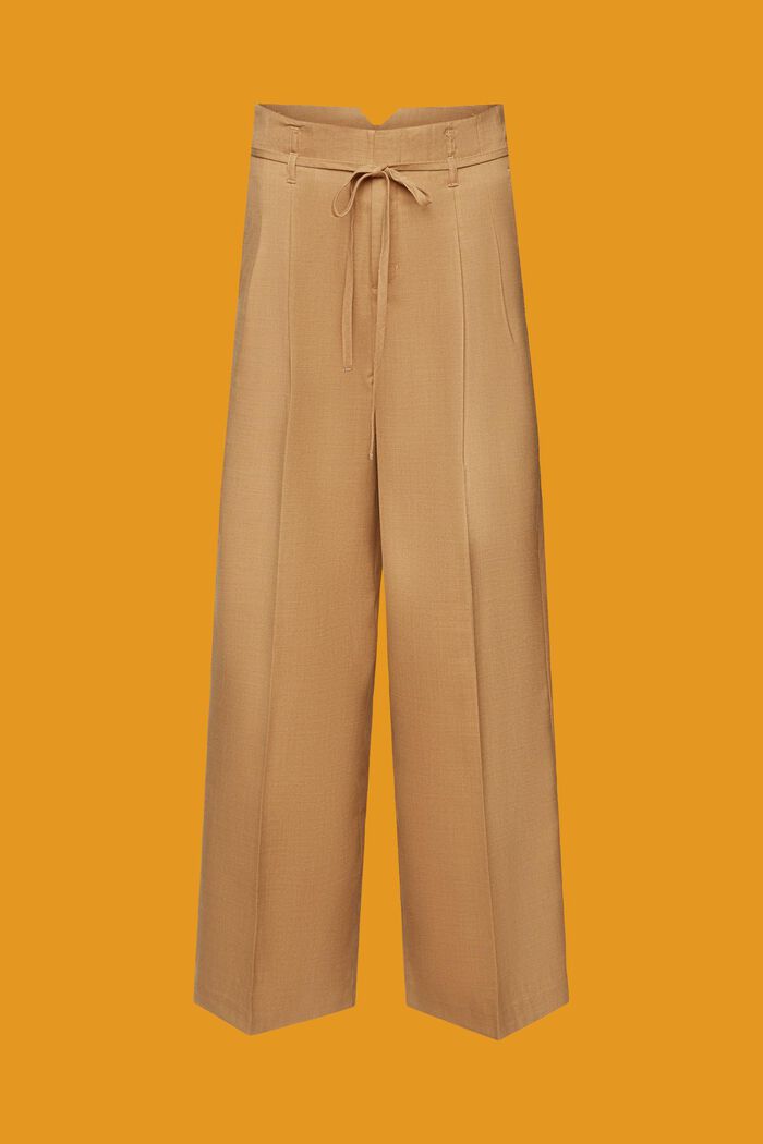 Pantaloni dalla vestibilità ampia, KHAKI BEIGE, detail image number 6