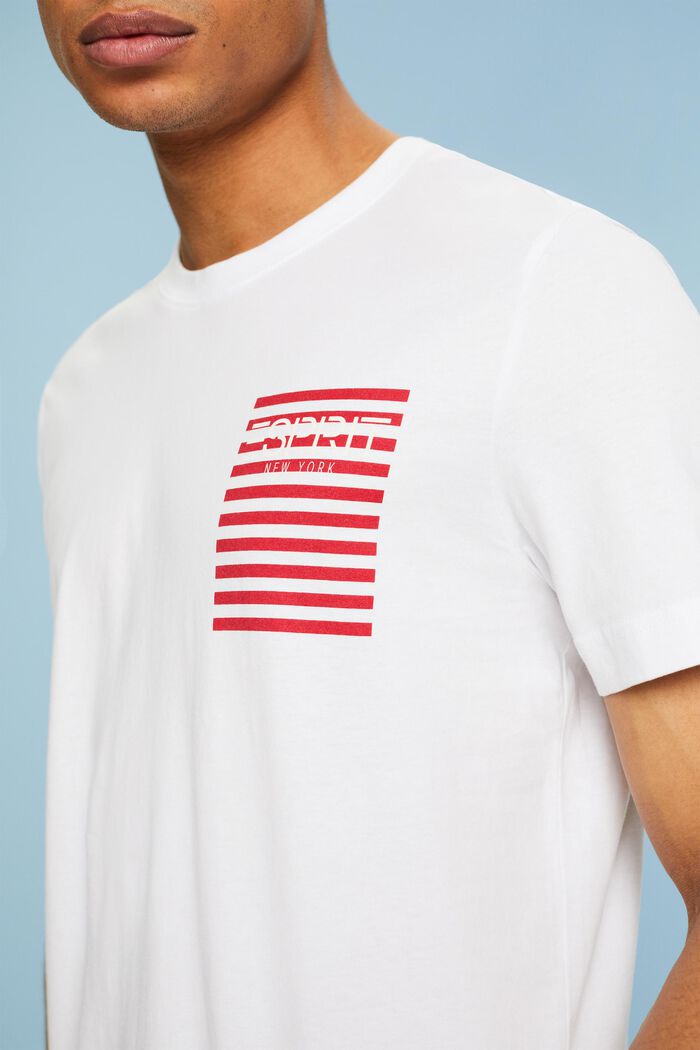 T-shirt con logo, WHITE, detail image number 3