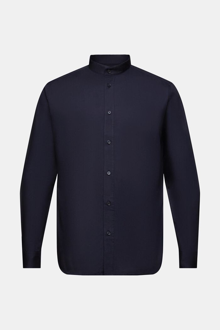 Camicia con colletto a listino, NAVY, detail image number 6