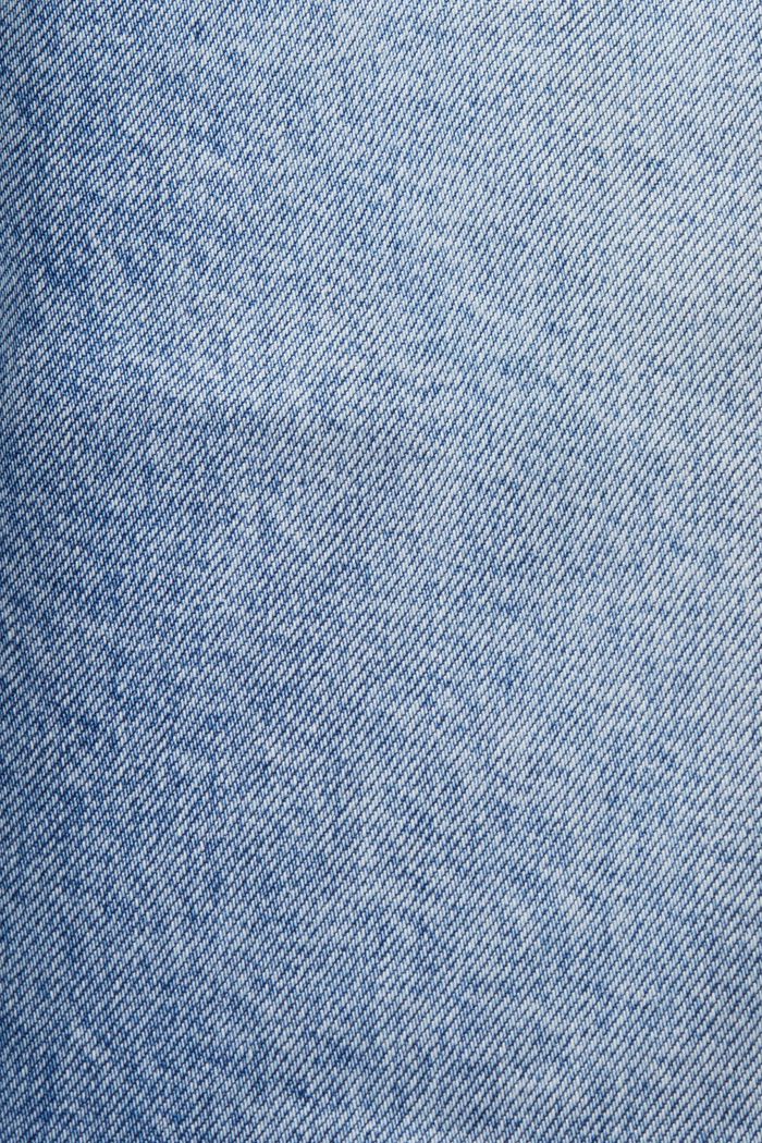 Minigonna di jeans, BLUE LIGHT WASHED, detail image number 4