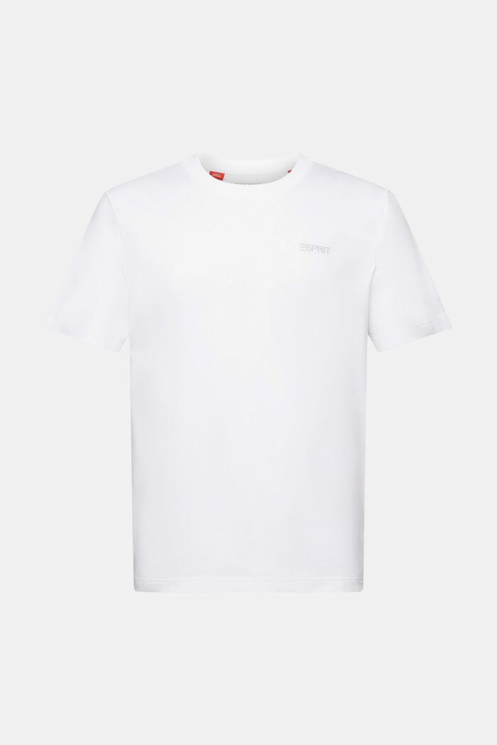 T-shirt unisex con logo, WHITE, detail image number 7