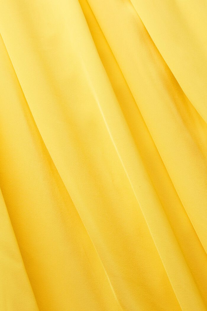 Abito midi con cut out, SUNFLOWER YELLOW, detail image number 5