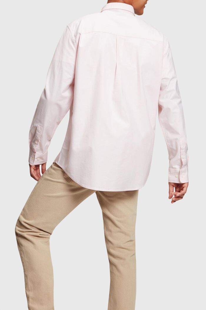 Maglia oxford relaxed fit con stampa allover, LIGHT PINK, detail image number 1