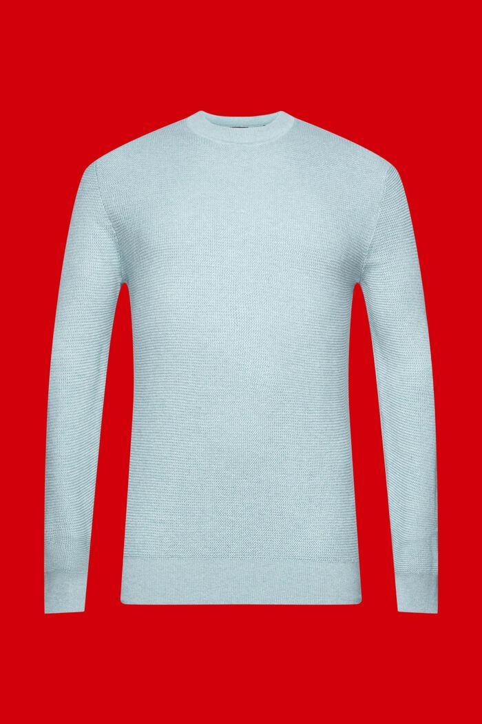Maglione a righe, GREY BLUE, detail image number 5