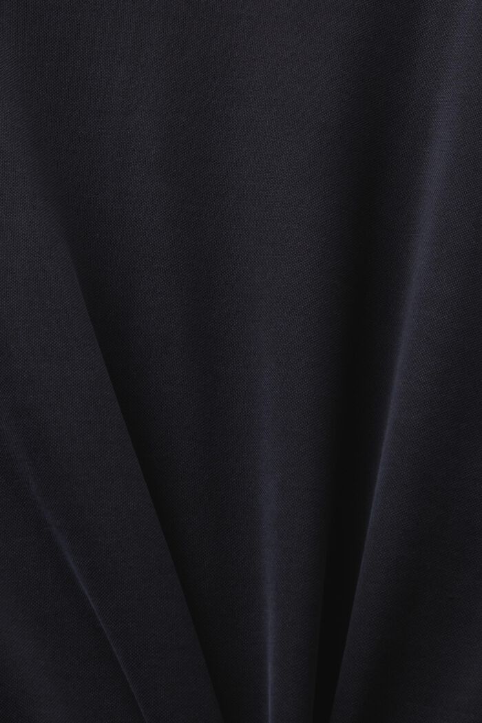 T-shirt girocollo in jersey, BLACK, detail image number 5