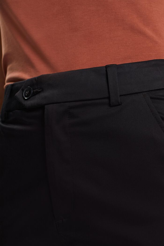 Pantaloni chino, BLACK, detail image number 2