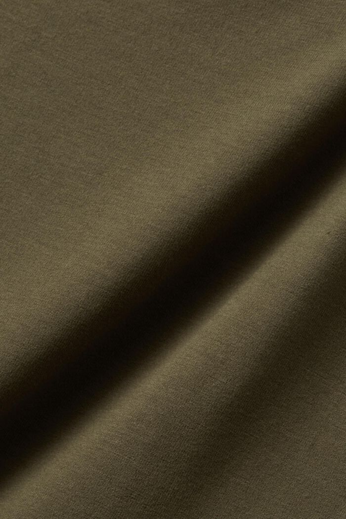 Top intimo in jersey, KHAKI GREEN, detail image number 5