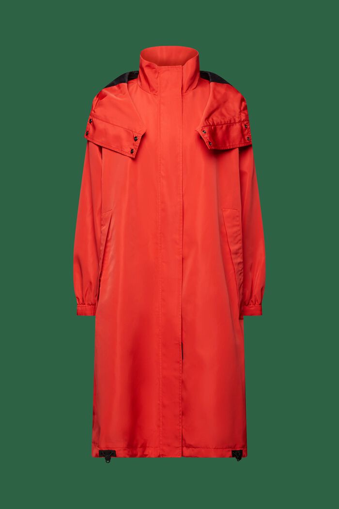 Cappotto con cappuccio rimovibile, RED, detail image number 6