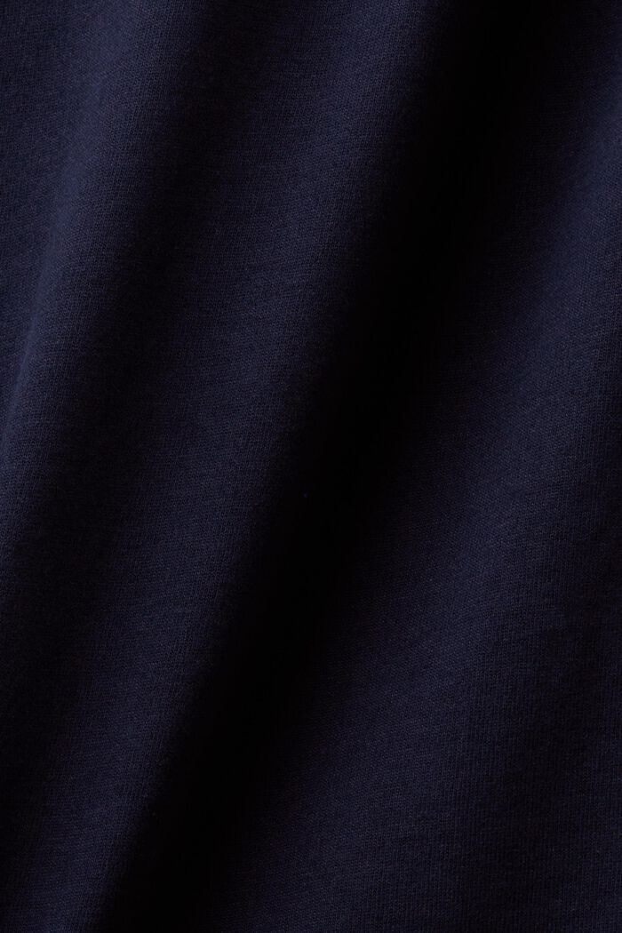 Maglia a maniche lunghe in cotone biologico, NAVY, detail image number 5