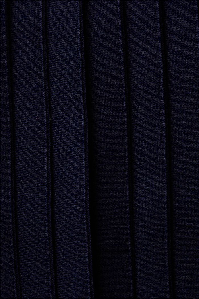 Minigonna in maglia a pieghe, NAVY, detail image number 5