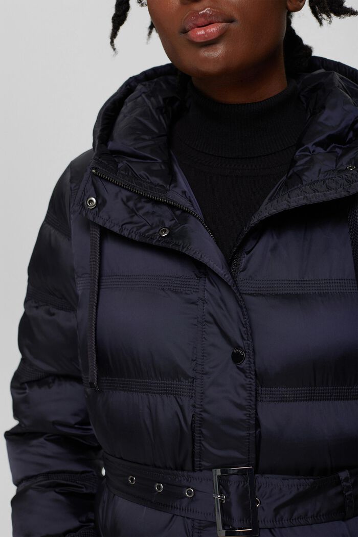 In materiale riciclato: cappotto trapuntato con 3M™ Thinsulate™, NAVY, detail image number 0