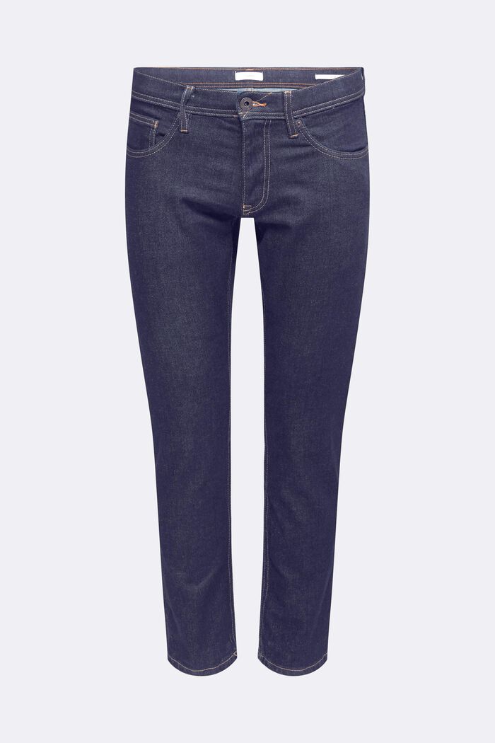 Jeans elasticizzati con cotone biologico, BLUE RINSE, detail image number 7