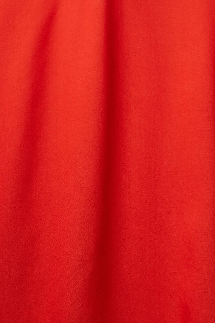 Camicetta con scollo a V, LENZING™ ECOVERO™, ORANGE RED, detail image number 1