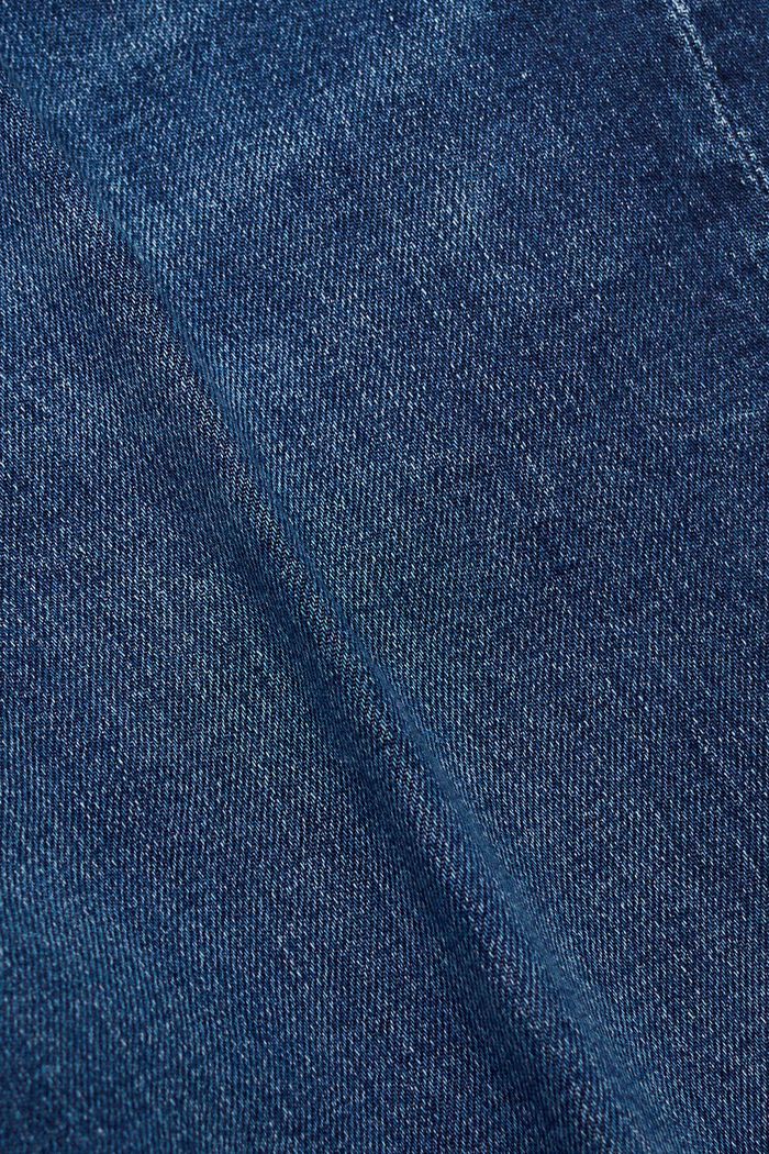 Pantaloncini in denim, BLUE DARK WASHED, detail image number 6