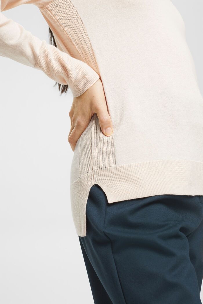 Pullover in maglia sottile, PASTEL PINK, detail image number 4