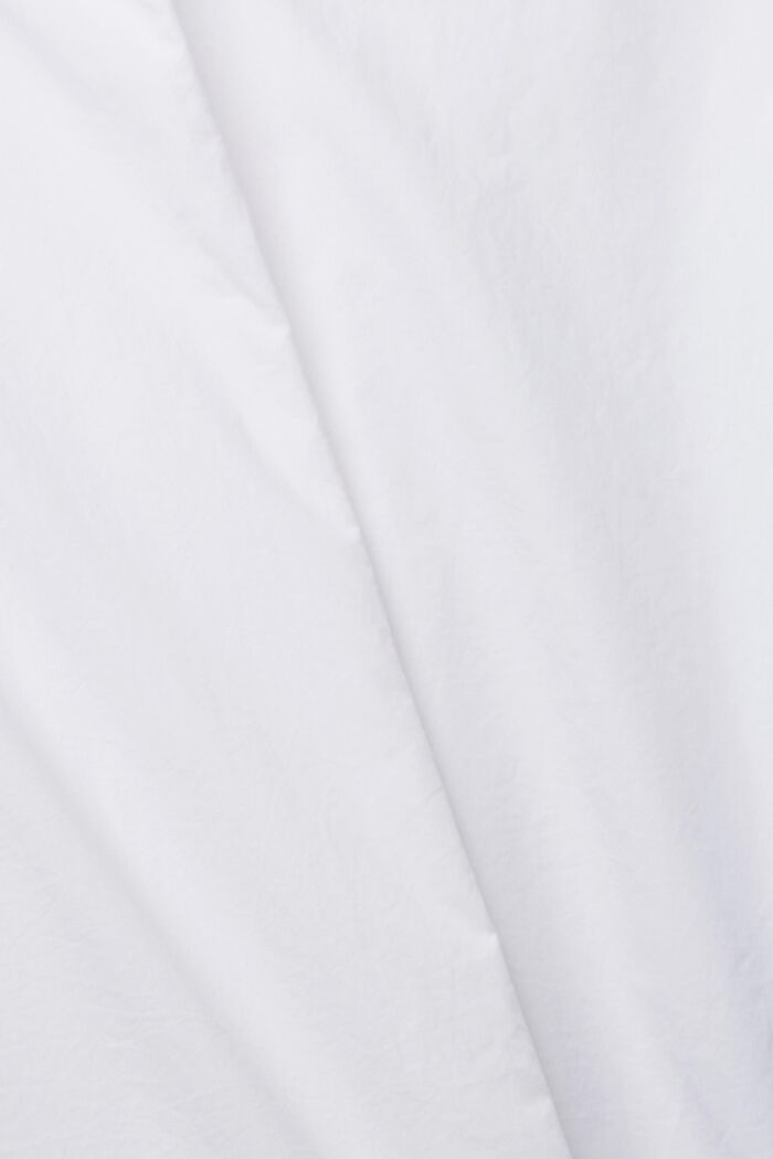 Camicia blusata oversize, WHITE, detail image number 7