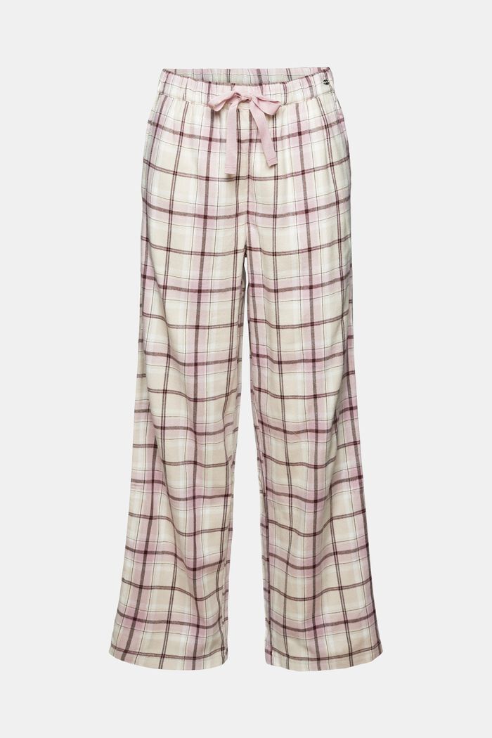 Pantaloni da pigiama in flanella, SAND, detail image number 6