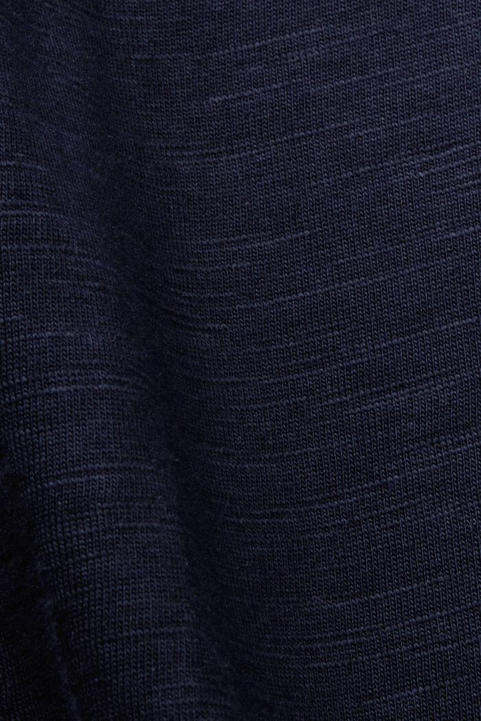T-shirt henley in cotone, NAVY, detail image number 4