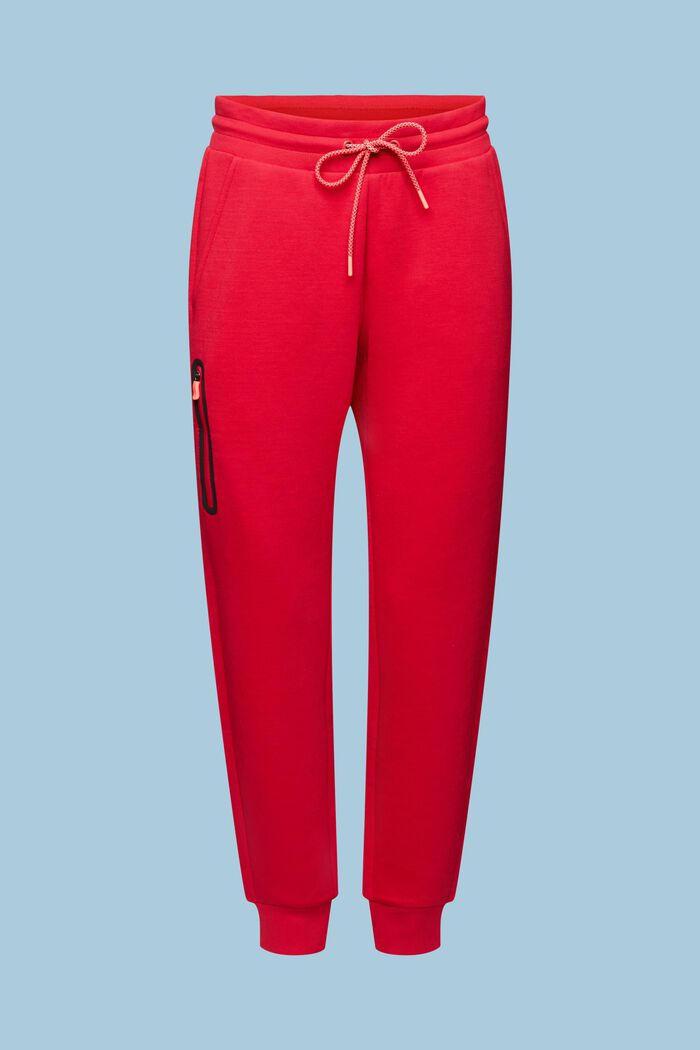 Pantaloni da jogging active, LENZING™ ECOVERO™, RED, detail image number 6
