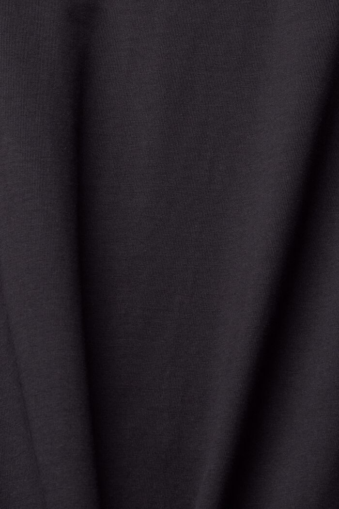 T-shirt in jersey, 100% cotone, BLACK, detail image number 5