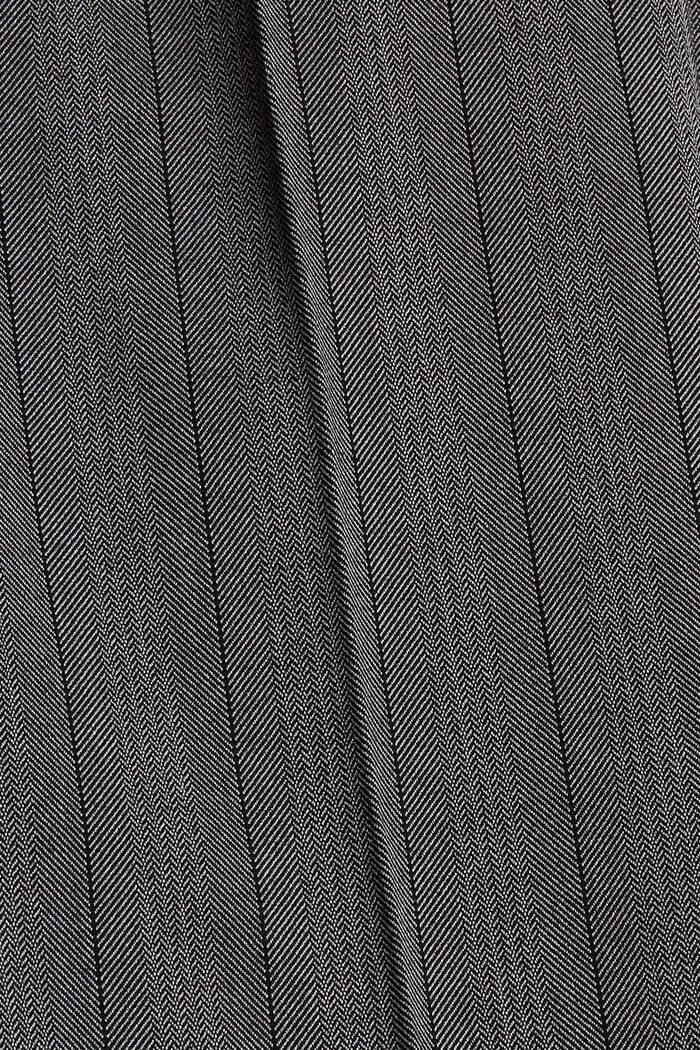 In materiale riciclato: STRIPE Mix + Match Pantaloni, ANTHRACITE, detail image number 4