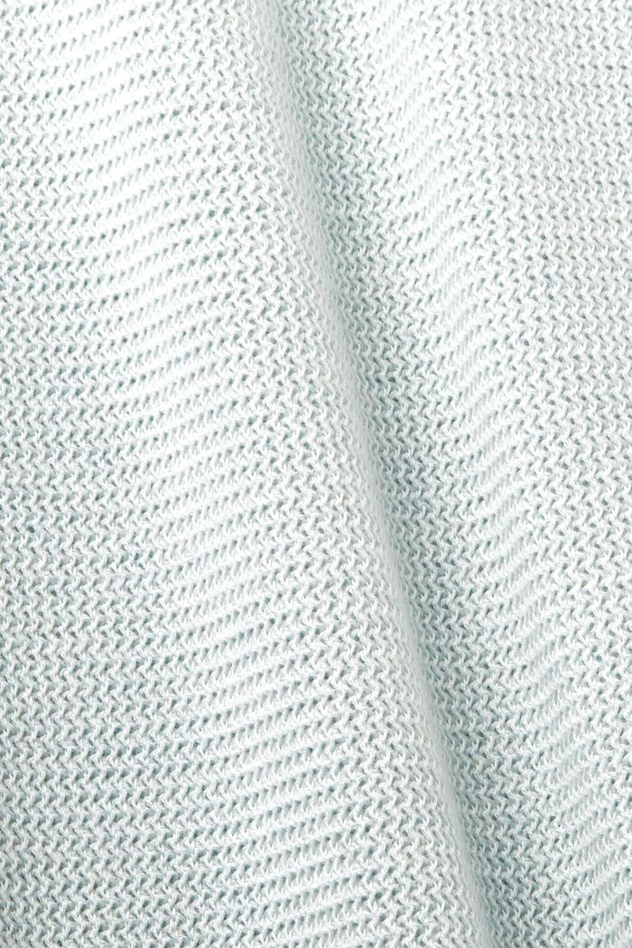 Maglione a righe, LIGHT AQUA GREEN, detail image number 5