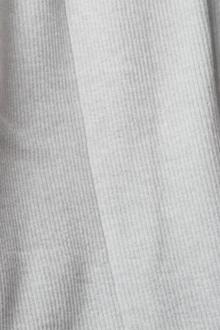 Cardigan lungo con cintura, LIGHT GREY, detail image number 1