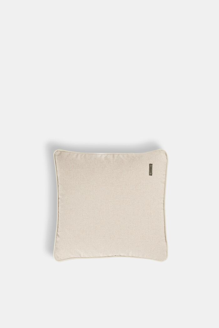 Fodera decorativa per cuscino con cordoncino in velluto, NATURE, detail image number 0