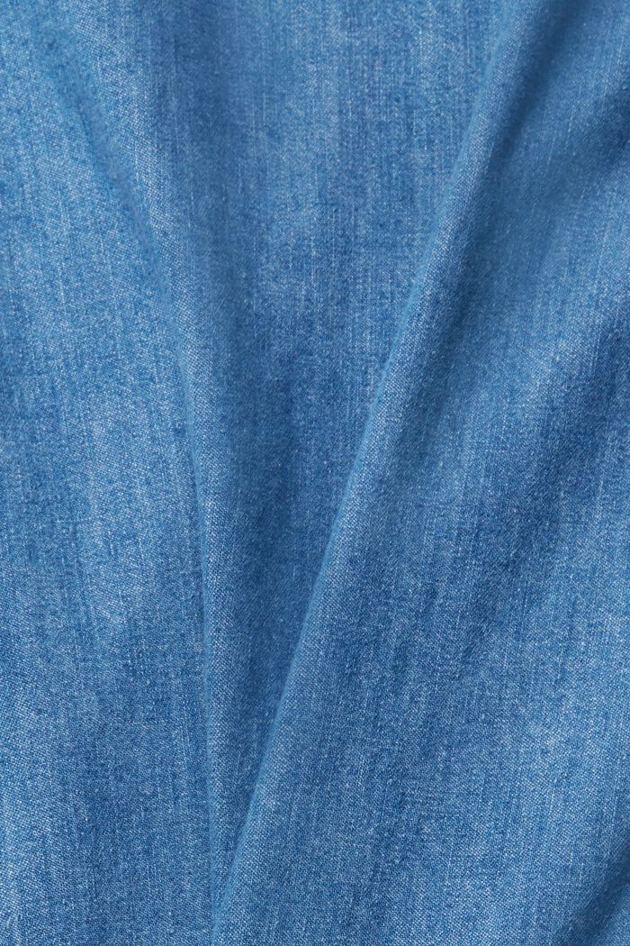 Blusa di jeans in denim, BLUE MEDIUM WASHED, detail image number 1