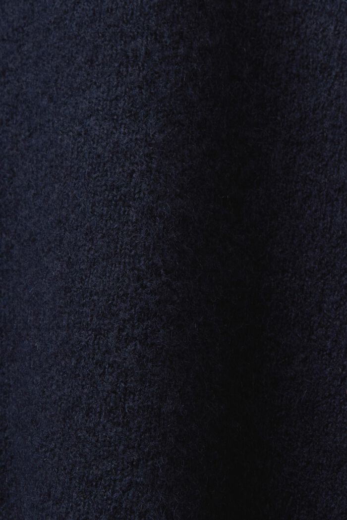 Pullover a maglia con maniche blouson, NAVY, detail image number 5