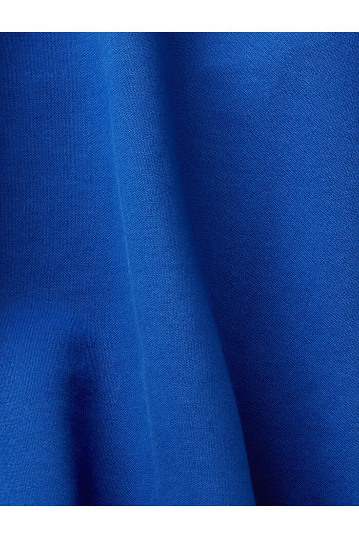 Felpa con cappuccio morbida al tatto, misto cotone biologico, BRIGHT BLUE, detail image number 4