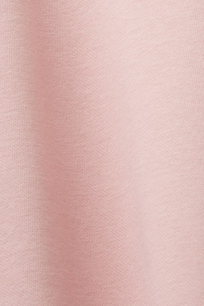 Felpa pullover in misto cotone, OLD PINK, detail image number 6