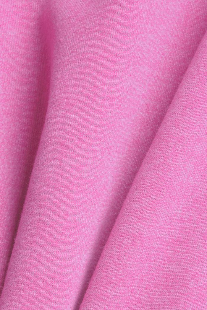 Felpa con coulisse e cordoncino, PINK FUCHSIA, detail image number 1